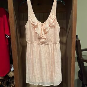 NWOT medium peach dress